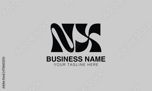 NX N nx initial logo | initial based abstract modern minimal creative logo, vector template image. luxury logotype logo, real estate homie logo. typography logo. initials logo