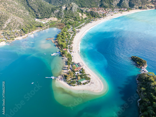 Fototapeta Naklejka Na Ścianę i Meble -  Take a walk for the magnificent view of Ölüdeniz