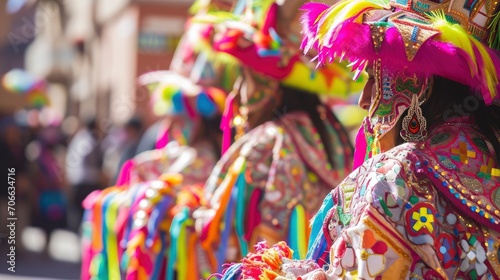 The dazzling and colorful Oruro carnival