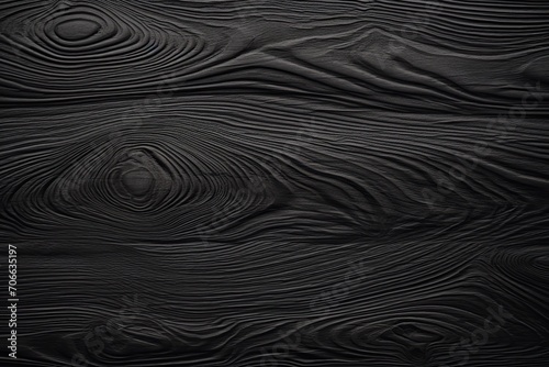 Background of black wooden table