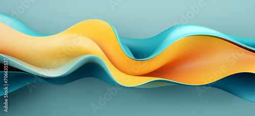 An abstract colorful wave background