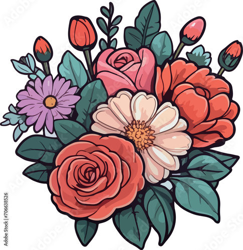 Set of vectors for Valentine's day. Watercolor hearts and lovers. Significant other.