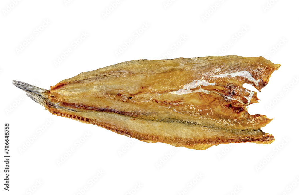 Fototapeta premium Dry fish transparent png