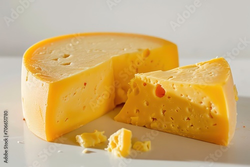 cheese isolated on white background