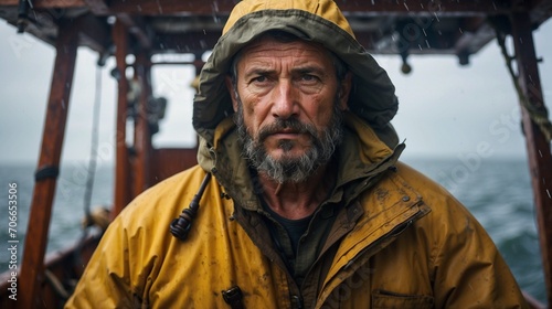 Portrait of fisherman 