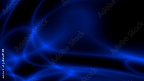 animation blue wave in black background.