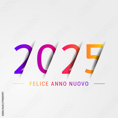 felice anno nuovo - buon anno 2025