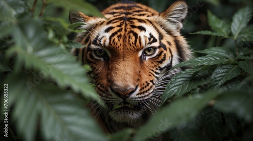 tiger in the jungle © VISHNU