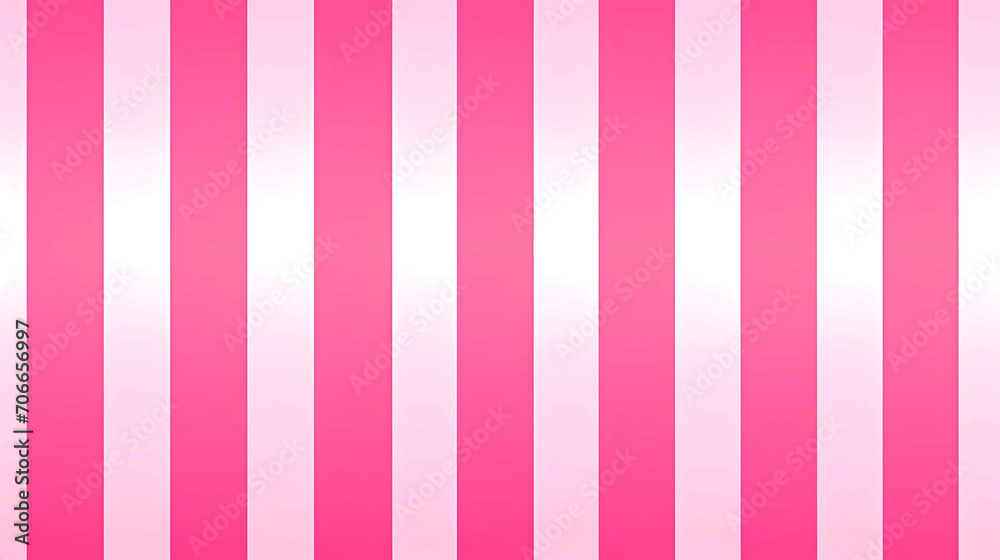 Obraz premium Wide pink vertical stripes on a white background seamless wallpaper .endless decorative texture. pink and white decorative element.