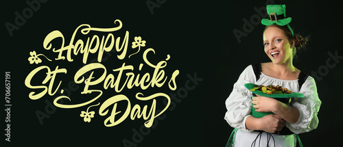 Greeting banner for St. Pat...