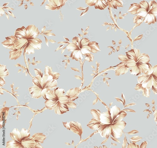Profiled designs for home textile or wallpaper