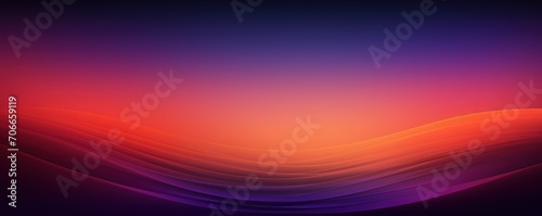 Salmon orange violet glow blurred abstract gradient on dark grainy background