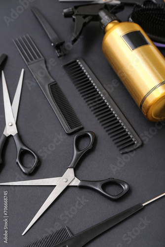 Composition with hairdressi...