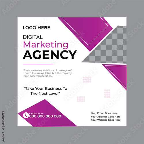 Corporate Social Media Post Design