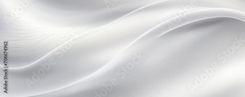 Silver white grainy background, abstract blurred color gradient noise texture