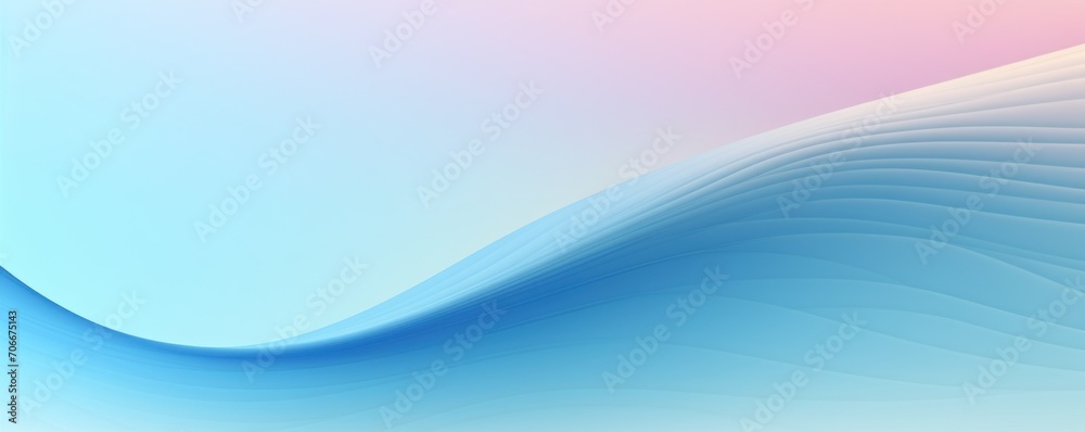 sky blue pastel gradient wave soft background pattern