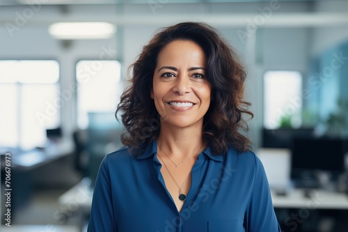 Mature Hispanic Business Wo...
