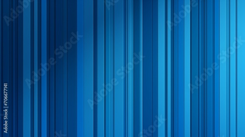 Blue stripes abstract pattern illustration background AI Generated Image