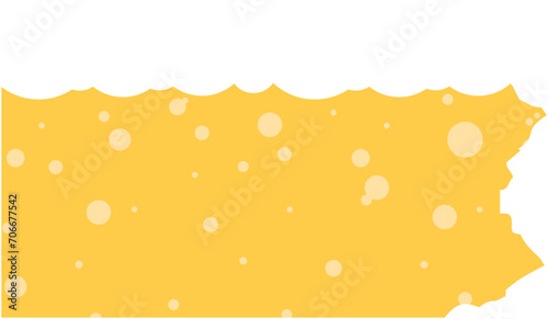 Drinking Craft Beer Brewing Liquor Pattern Vector Illustration Graphic Bubbles Foam Pennsylvania PA