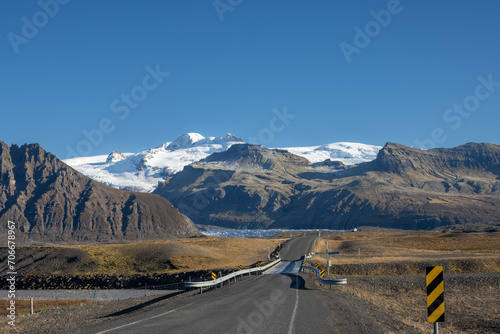 Biggest glacier in Europe, Vatnajokull, Iceland