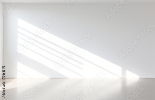a white wall is facing some light