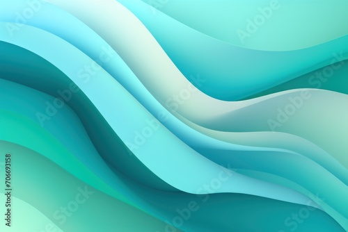 teal pastel gradient wave soft background pattern