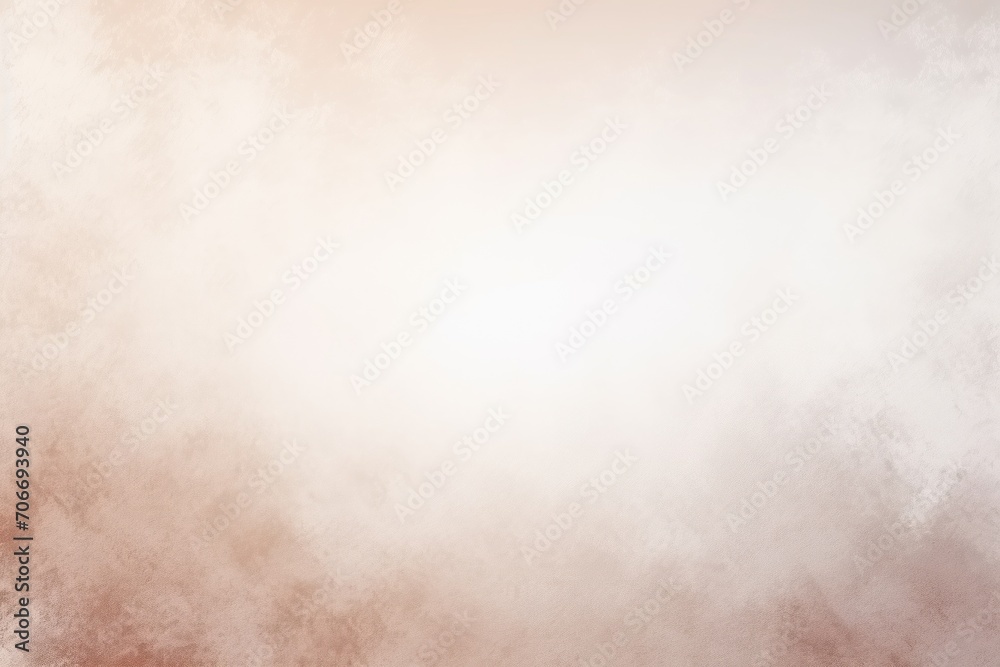 Taupe white grainy background, abstract blurred color gradient noise texture banner