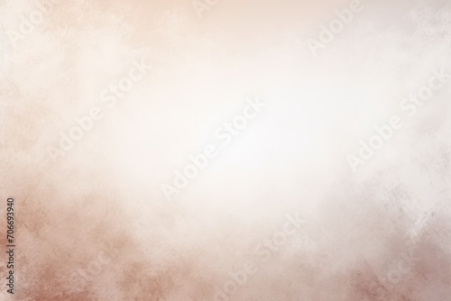 Taupe white grainy background, abstract blurred color gradient noise texture banner