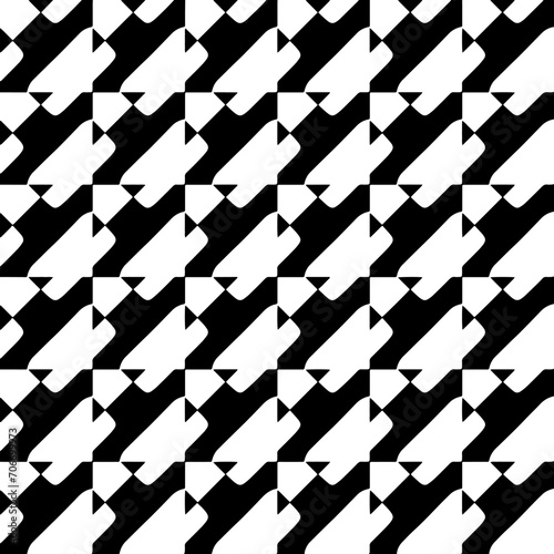 Monochrome pattern, Abstract texture for fabric print, card, table cloth, furniture, banner, cover, invitation, decoration, wrapping.seamless repeating pattern.Black color.