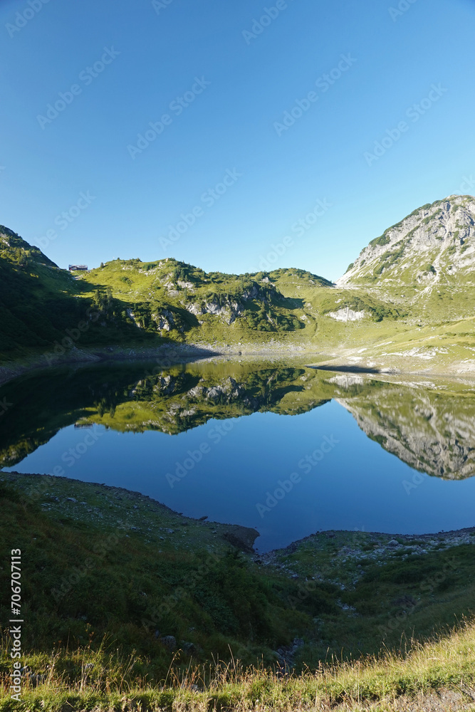 Formarinsee, a lake in the Austrian Alps