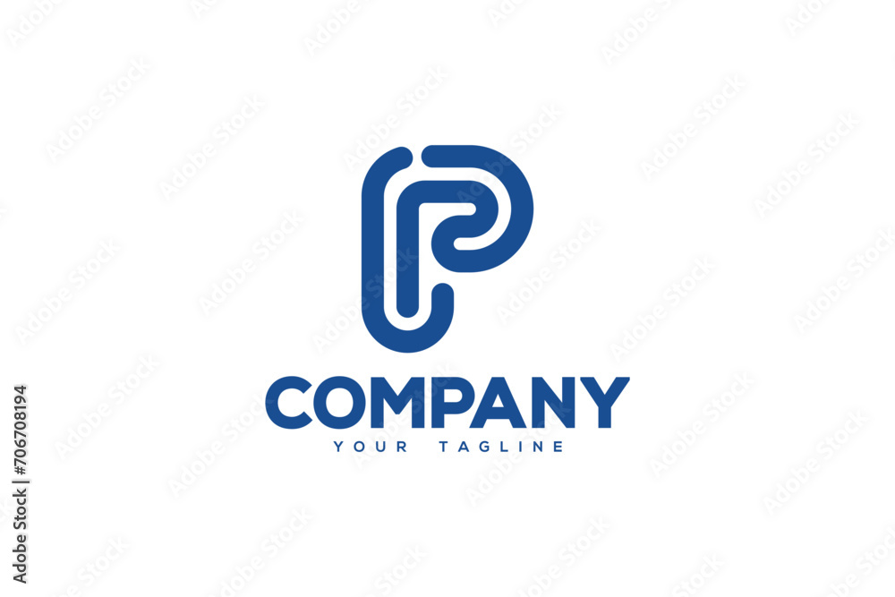 Letter P Logo Design - Logo Design Template Letter P Logo Design - Logo Design Template