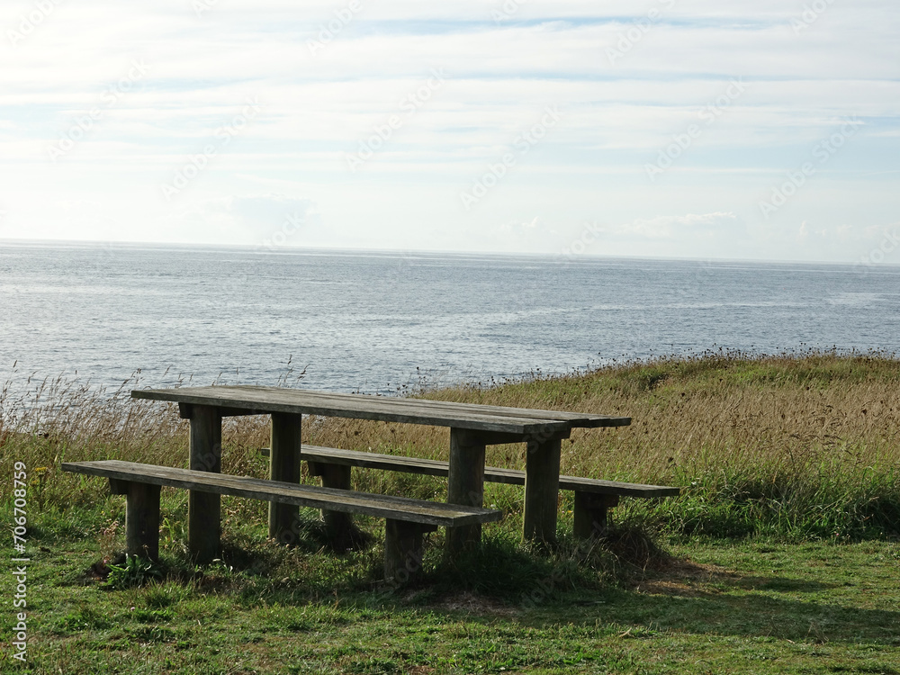 baie avec vue sur la Baie de Plouescat