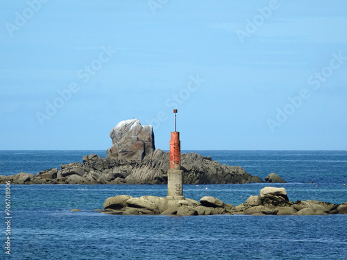 entrée du Port de Porsguen à Plouescat