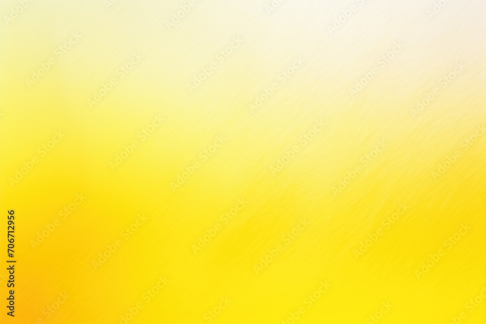 Yellow white grainy background, abstract blurred color gradient noise texture banner