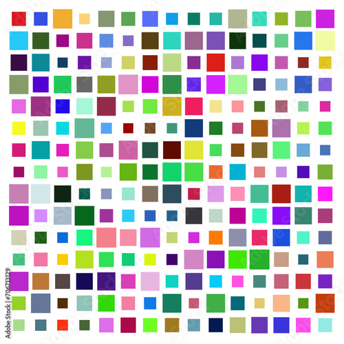 seamless pattern with coloured squares