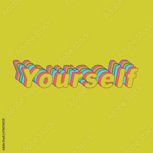 Street Work graffiti slogan illustration vector.