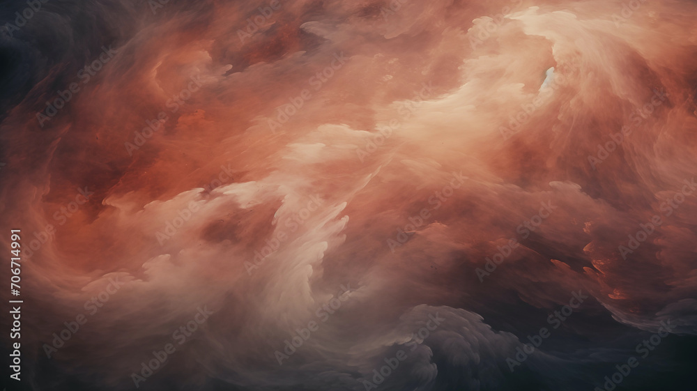 galactic cloud background - obrazy, fototapety, plakaty 