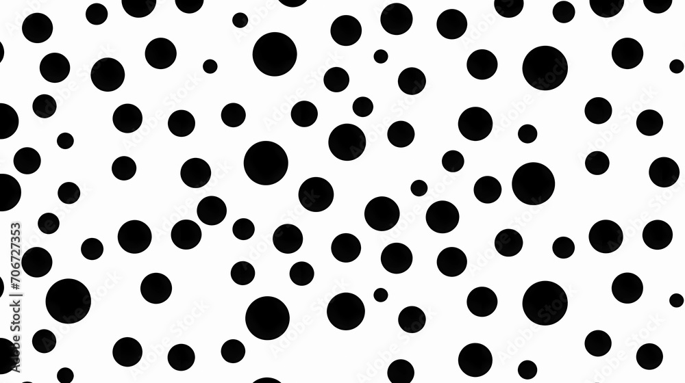 Seamless monochrome wallpaper pattern with polka dots. dotted background. endless decorative round texture. black and white decorative element. Seamless monochrome wallpaper pattern with polka dots. dotted background. endless decorative round texture. black and white decorative element.
