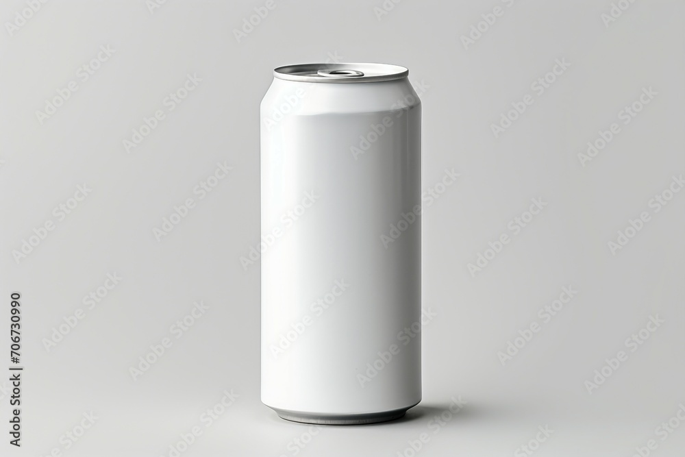 Mockup of a beer can, soda can Mockup of a beer can, soda can