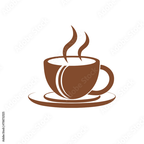 coffee, cup, drink, hot, tea, cafe, vector, espresso, mug, icon, cappuccino, beverage, illustration, caffeine, breakfast, steam, brown, chocolate, symbol, aroma, latte, mocha, restaurant, food, mornin photo