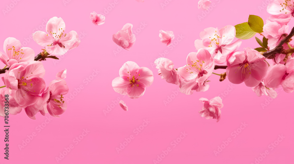 delicate petals unfurling against a colorful backdrop. delicate petals unfurling against a colorful backdrop.