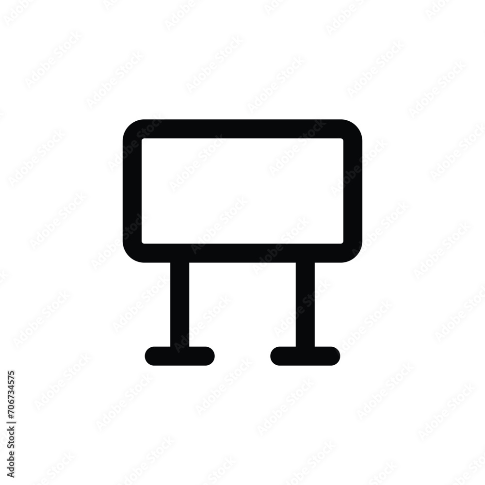 billboard icon vecctor billboard icon vecctor