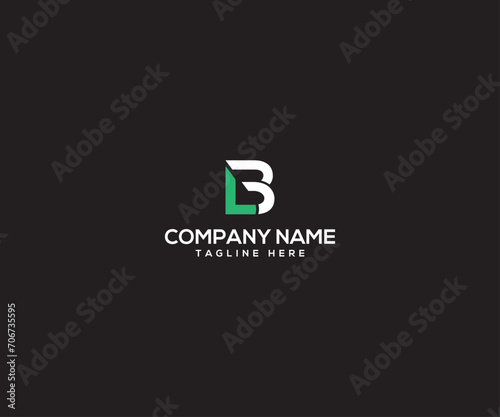 lb company logo design vector