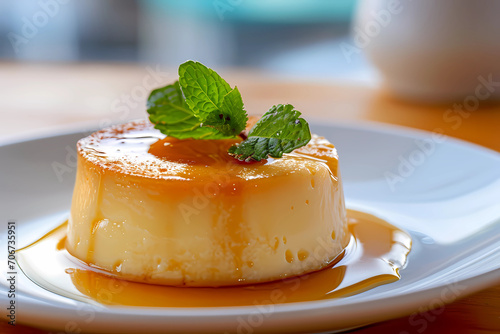 Flan - A beloved dessert in many countries, flan is a creamy baked custard with a caramel sauce, known for its smooth texture and caramelized flavor