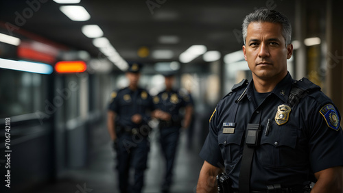 police officer at work