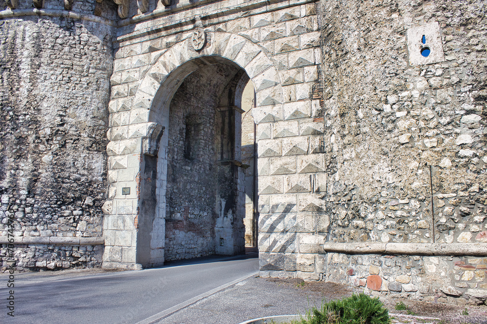 The Porta Ternana, the gateway to the city of Narni, one of the most important symbols of the beautiful medieval city.