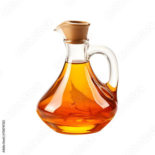 Maple_Syrup_Bottle isolated on white and transparent background