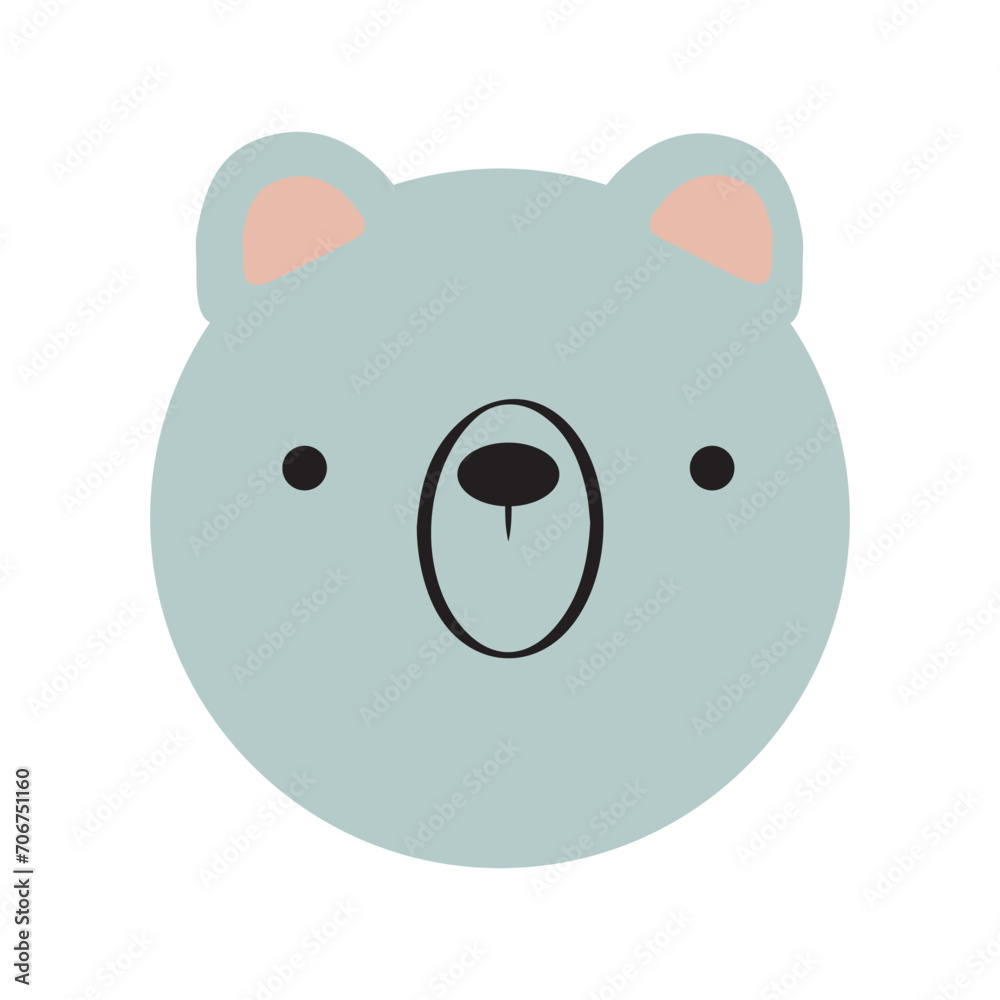 Cute bear cartoon and seamless pattern for kids apparel, wrapping paper, fabric, and textile. Vector illustration. Cute bear cartoon and seamless pattern for kids apparel, wrapping paper, fabric, and textile. Vector illustration.