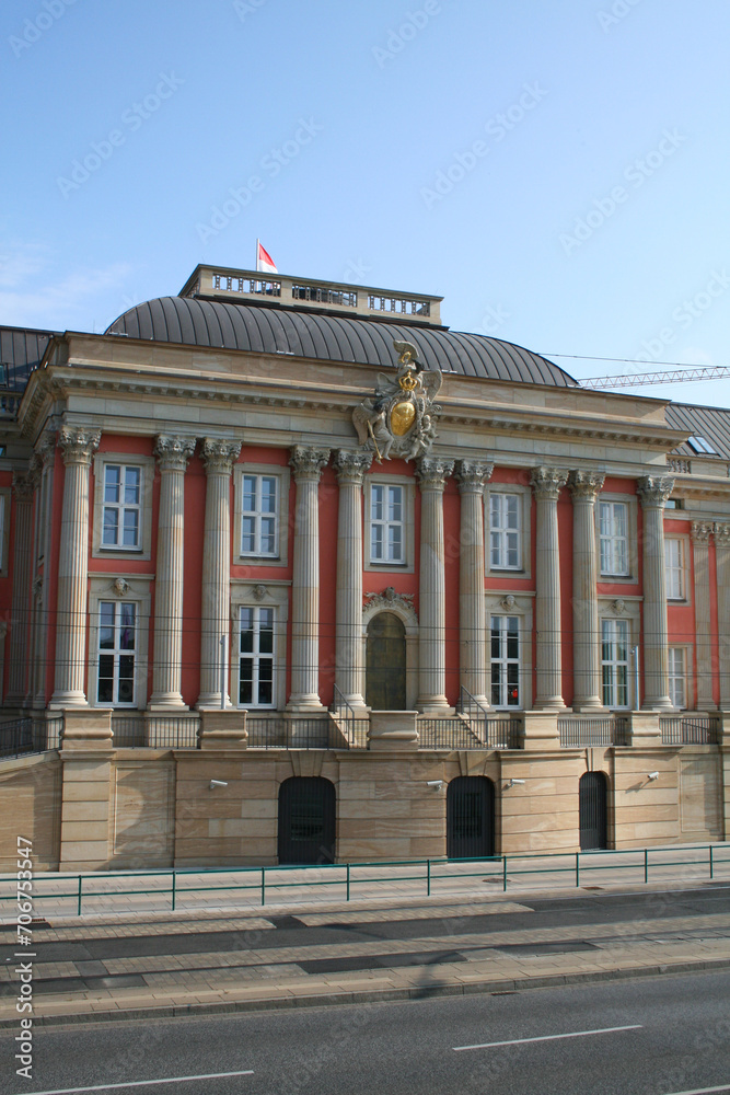 Obraz premium Face of Potsdam City Palace