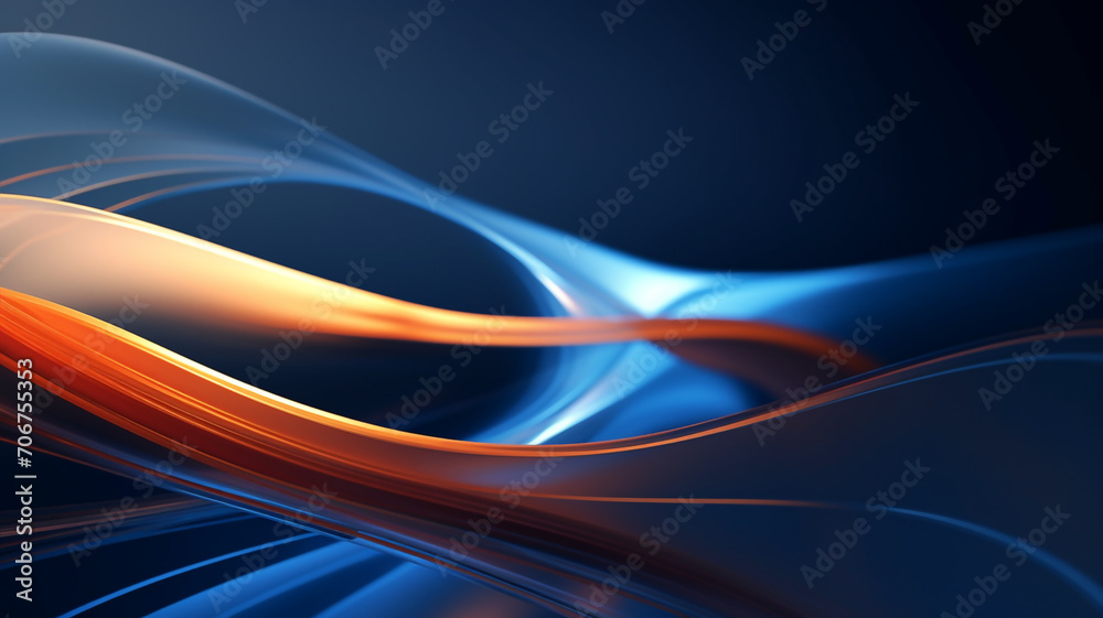 Naklejka premium abstract line and shape background